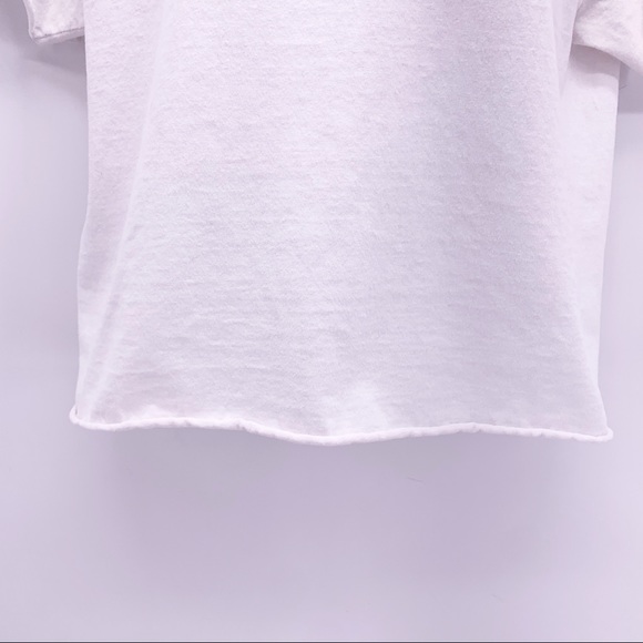 VINTAGE Cropped Las Vegas T-Shirt Size M - Picture 3 of 8